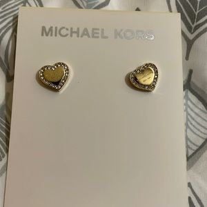Michael Kors Heart Shaped Earings